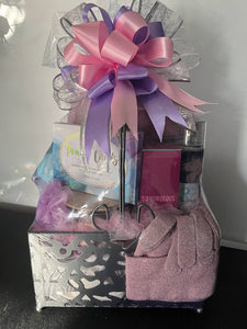 Purple and Pink Passion Gift Basket