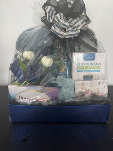 Blue Gift Box/Basket