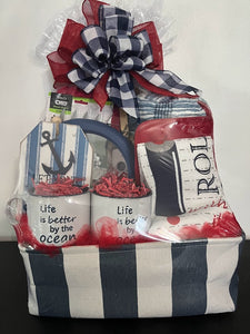 Blue, Red and White Closing/Home-Warming Gift Tote