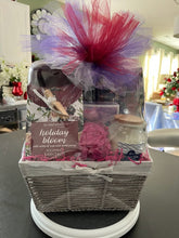 Load image into Gallery viewer, Burgundy Spa Basket/Box
