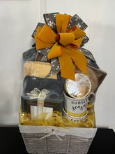 Load image into Gallery viewer, Gray and Yellow Gold Gift Basket
