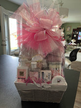 Load image into Gallery viewer, Pink and White Spa Basket/Box
