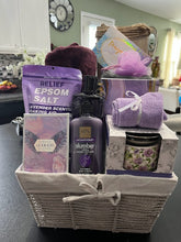 Load image into Gallery viewer, Purple Spa Basket/Box
