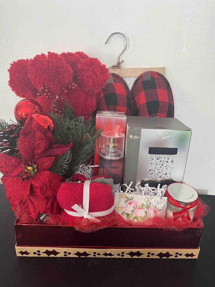 Red Gift Box/Basket