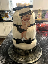 Load image into Gallery viewer, Baby Girl African American Baby Cake
