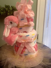 Load image into Gallery viewer, Cupcake Bunny Three Tier Cake

