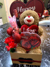 Load image into Gallery viewer, Valentine&#39;s Day Basket with Moscato
